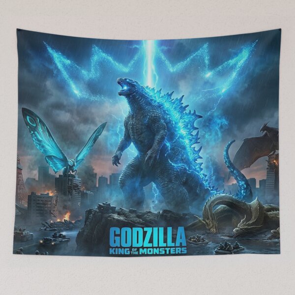 Item preview, Poster king of the monsters designed and sold by grisellamarten.