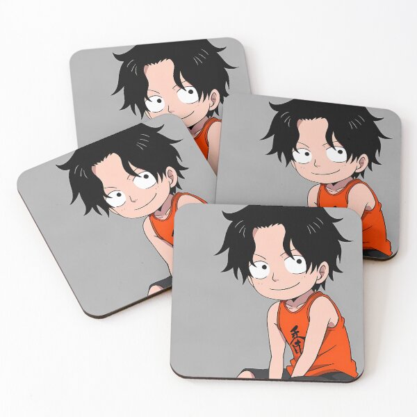 Item preview, Portgas D Ace One Piece Young Seated Red Outfit designed and sold by MartyHinson.