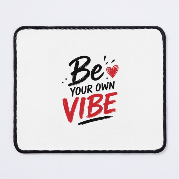 Item preview, Be Your Own Vibe Sticker | Motivational Typography Quote | Red & Black Aesthetic designed and sold by CosmicCryptSdo.