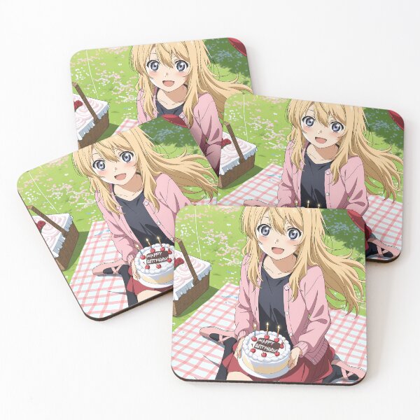 Item preview, Kaori Miyazono Your Lie in April Birthday Picnic Smile designed and sold by MartyHinson.