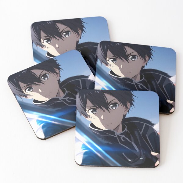 Item preview, Kirito Sword Art Online Sky Portrait Blue Light designed and sold by MartyHinson.