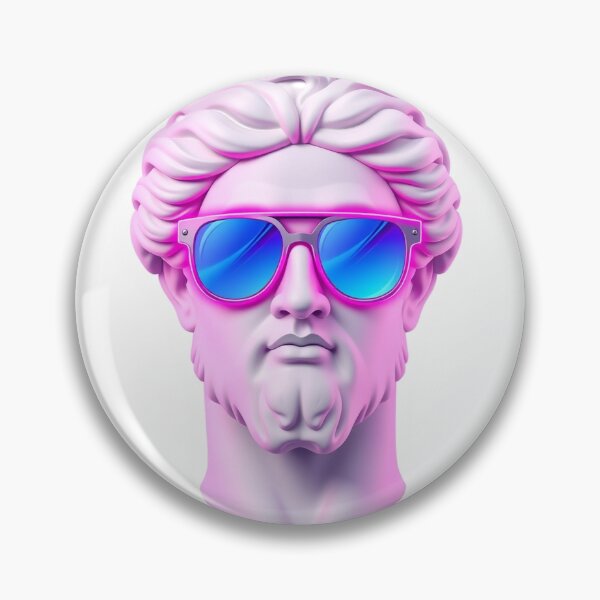 Item preview, Estatua Vaporwave - Arte gráfico moderno T-Shi designed and sold by QuirkThreadsCo.