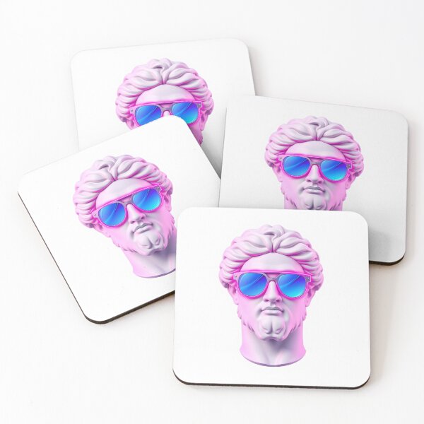 Item preview, Estatua Vaporwave - Arte gráfico moderno T-Shi designed and sold by QuirkThreadsCo.