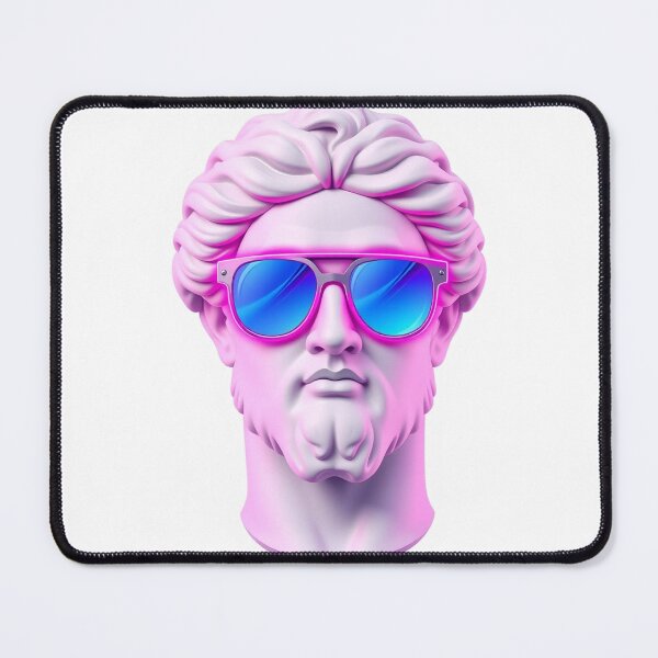 Item preview, Estatua Vaporwave - Arte gráfico moderno T-Shi designed and sold by QuirkThreadsCo.