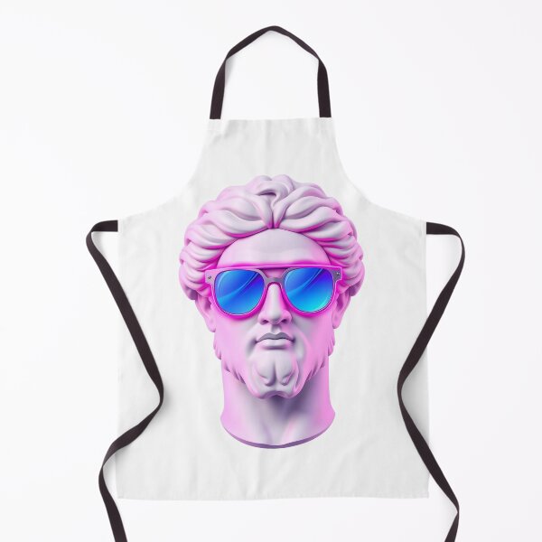 Aperçu de l'œuvre Statue Vaporwave - T-shirt d'art graphique moderne créée et vendue par QuirkThreadsCo.