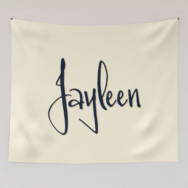 Item preview, JAYLEEN personalized type design designed and sold by CharlottePlaceArt.