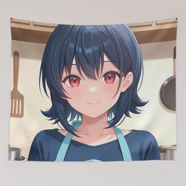 Item preview, Umi Asanagi Second Prettiest Girl Home Cooking Smile designed and sold by MartyHinson.