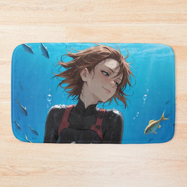 Item preview, Chisa Kotegawa Grand Blue Ocean Reef Side Glance designed and sold by MartyHinson.
