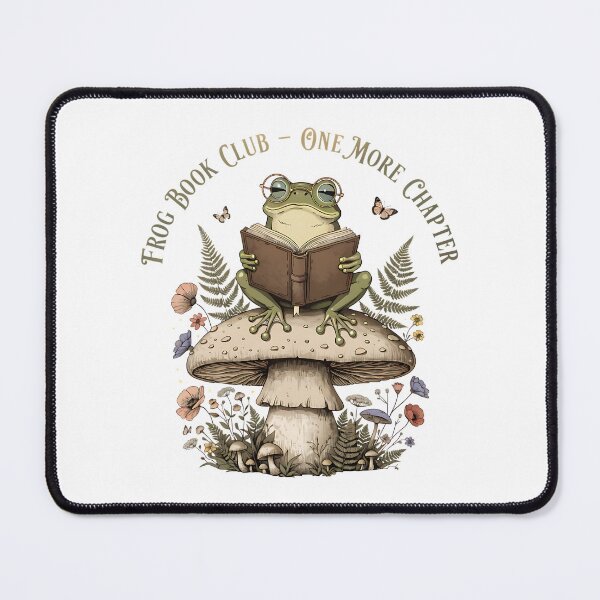 Item preview, Frog Book Club designed and sold by Neural-canvas.