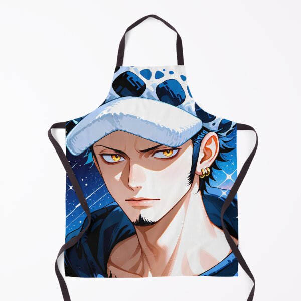 Item preview, Trafalgar Law One Piece Blue Starry Captain Portrait designed and sold by MartyHinson.