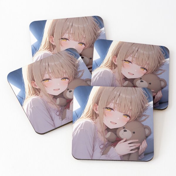 Item preview, Mahiru Shiina Angel Next Door Cozy Night Teddy Bear designed and sold by MartyHinson.