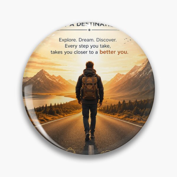Item preview, Life Is a Journey Not a Destination | Inspirational Travel Quote | Adventure Motivation T-Shirt Design designed and sold by PrintableArt123.