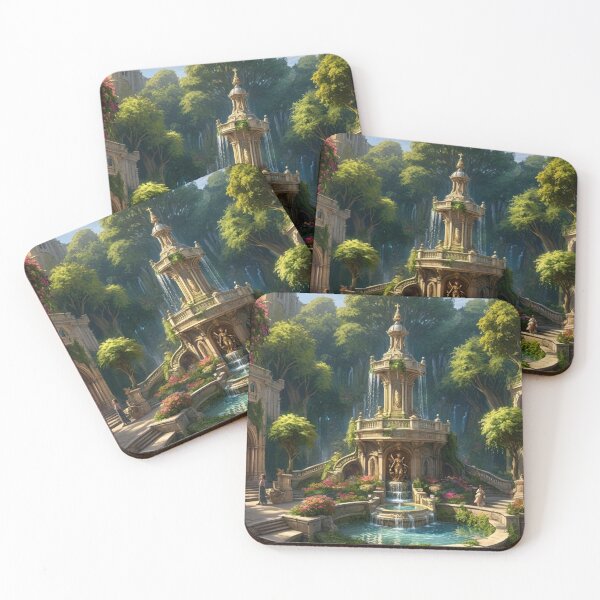 Item preview, Enchanted Fountain of the Secret Garden designed and sold by NeyhineAngelionShop.