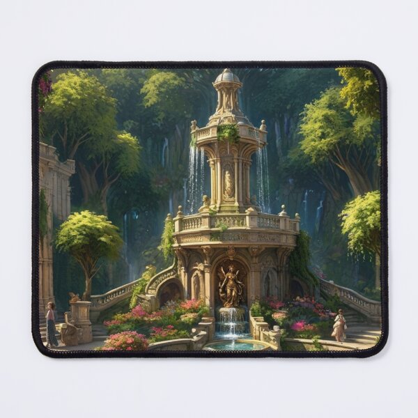 Item preview, Enchanted Fountain of the Secret Garden designed and sold by NeyhineAngelionShop.