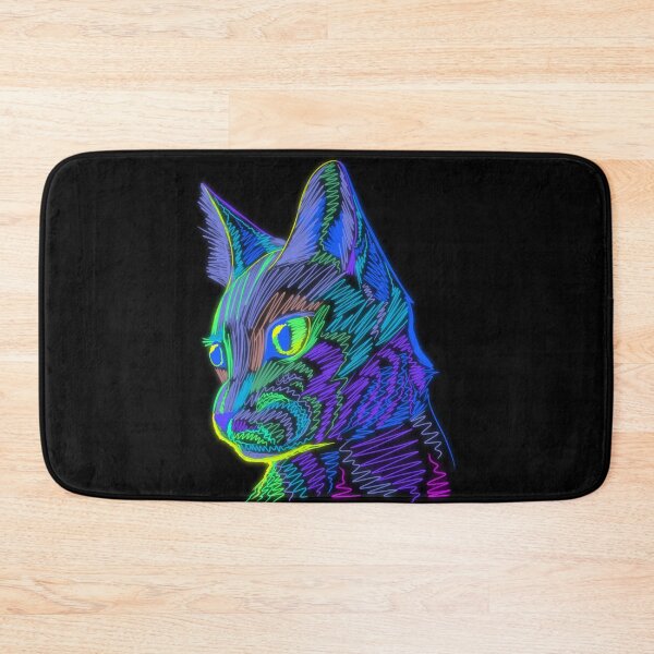 Item preview, Neon Cat designed and sold by IcyHotShop.
