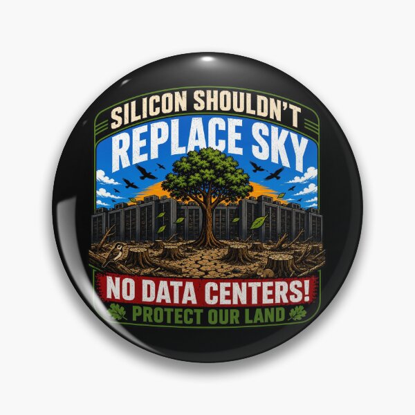 Item preview, No Data Centers 1 of 3 designed and sold by Forged in the Warp.