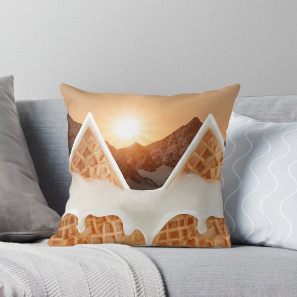 Item preview, Ice cream mountain sunset pattern. designed and sold by stardustcloset.