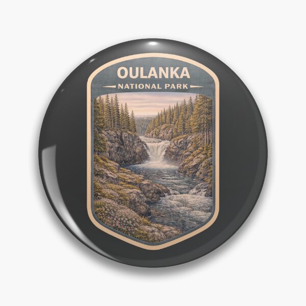 Item preview, Vintage Finland National Park Travel Print:  designed and sold by PinUpPizzazz.