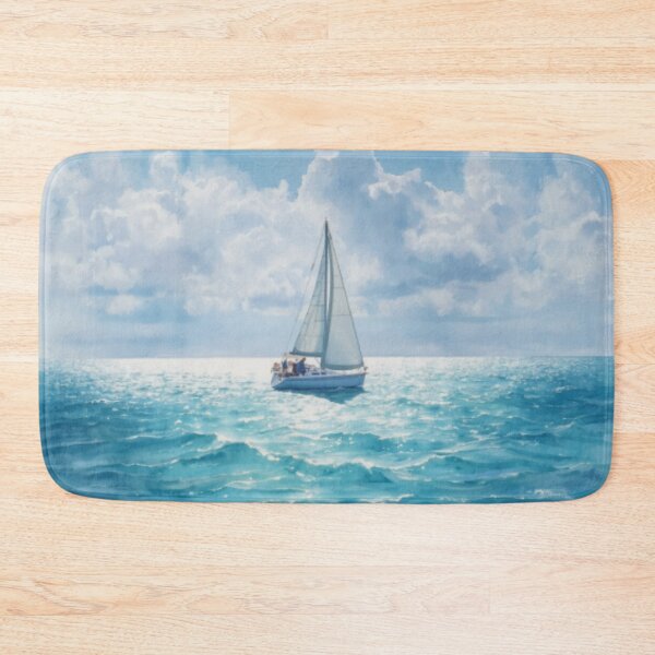 Item preview, Sailboat Sunny Day designed and sold by SeaStarAlex.
