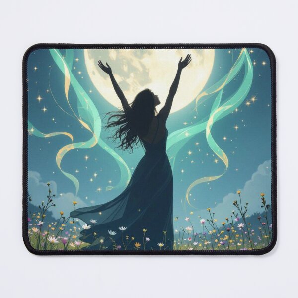 Item preview, Lunar Celebration - Woman under the Full Moon designed and sold by NeyhineAngelionShop.
