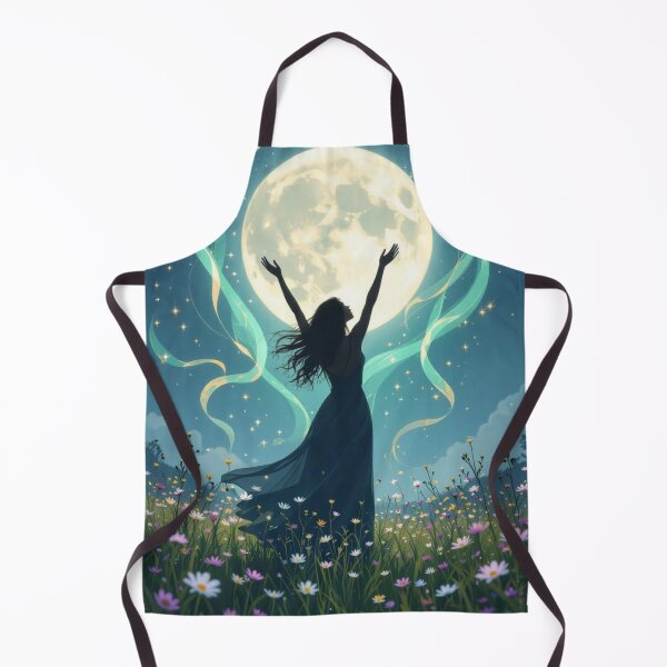Item preview, Lunar Celebration - Woman under the Full Moon designed and sold by NeyhineAngelionShop.