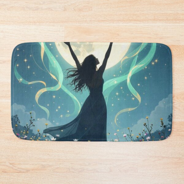 Item preview, Lunar Celebration - Woman under the Full Moon designed and sold by NeyhineAngelionShop.