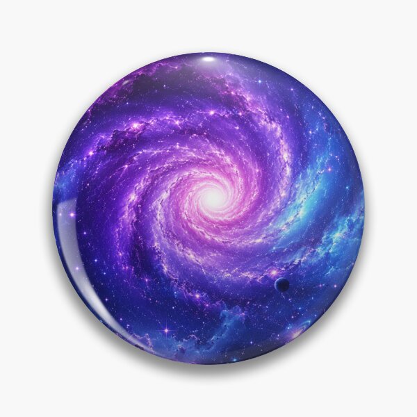 Item preview, Purple Galaxy Space Art designed and sold by PixelDreamInk.