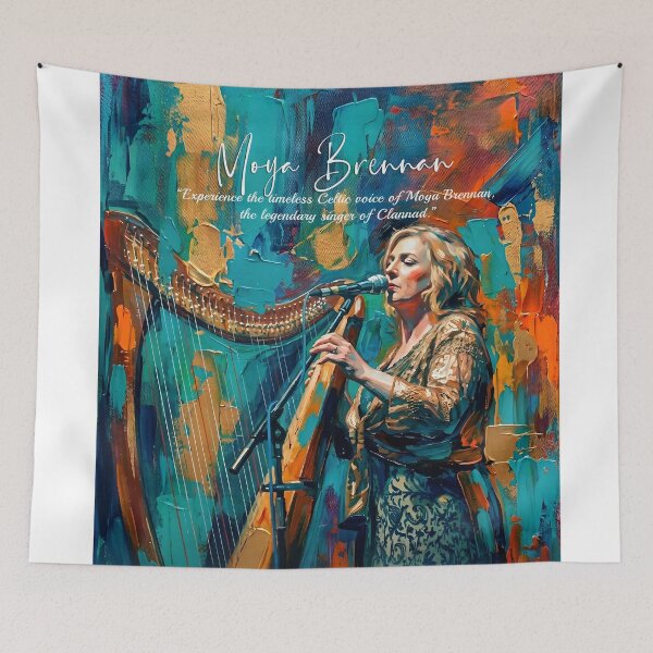 Item preview, Moya Brennan Hand Drawn art designed and sold by ARTROGAN.