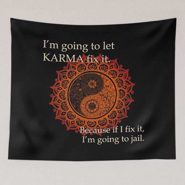 Item preview, Im going to let Karma fix it - Spiritual Inspiring Quotes designed and sold by -Koleidescope.