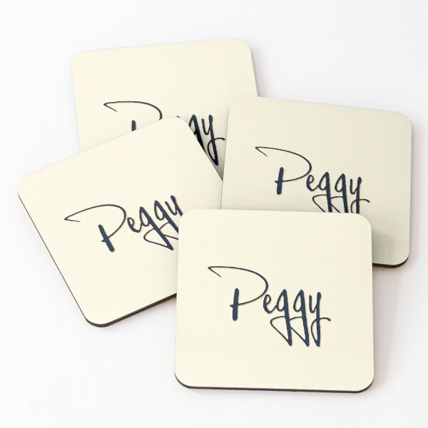 Artikelvorschau, PEGGY personalisiertes Schriftdesign entworfen und verkauft von CharlottePlaceArt.