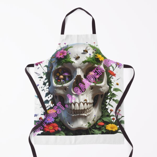 Item preview, Floral Skull Garden — Bloom Anyway designed and sold by Drofted.