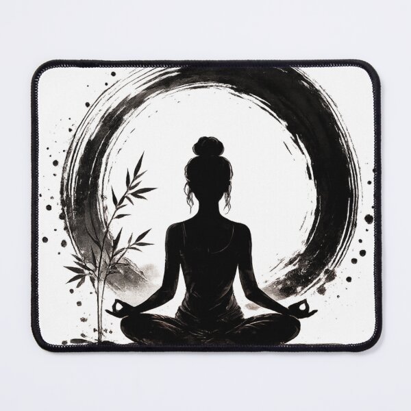 Item preview, Enso Circle Meditation Art designed and sold by kharatsuchita.