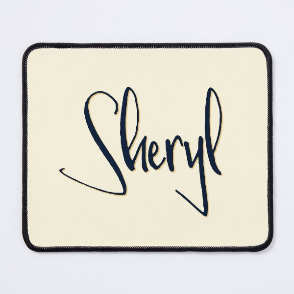 Item preview, SHERYL personalized type design designed and sold by CharlottePlaceArt.