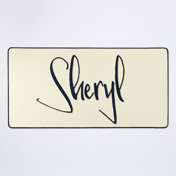 Item preview, SHERYL personalized type design designed and sold by CharlottePlaceArt.