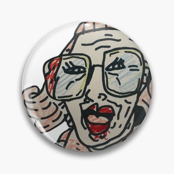 Item preview, Aunt Gladys doodle designed and sold by ArtaxLives.