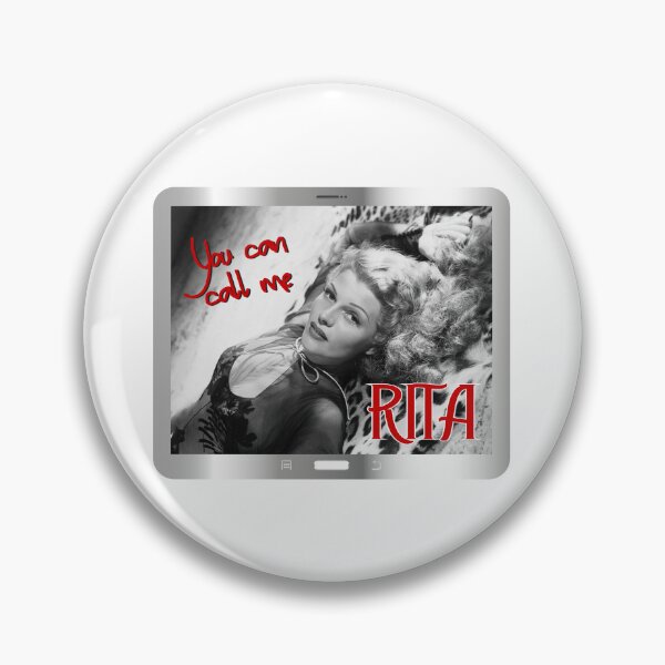 Item preview, You Can Call Me Rita (on White) designed and sold by PawsitiveMum3.