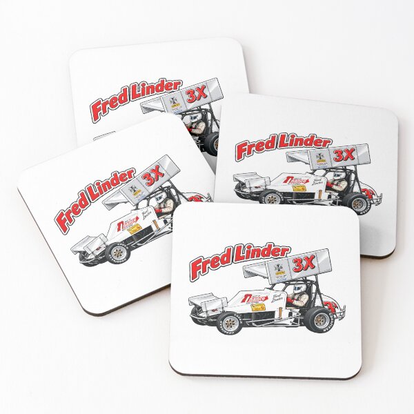 Item preview, Fred Linder USAC CRA Sprint Midget Dirt Race Car  designed and sold by GARAGE75DESIGNS.