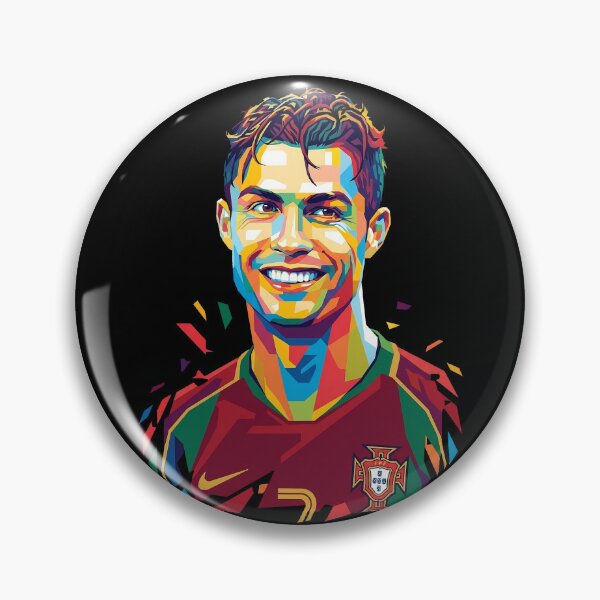 Item preview, CR7 WPAP Potrait Style designed and sold by mazyoy.