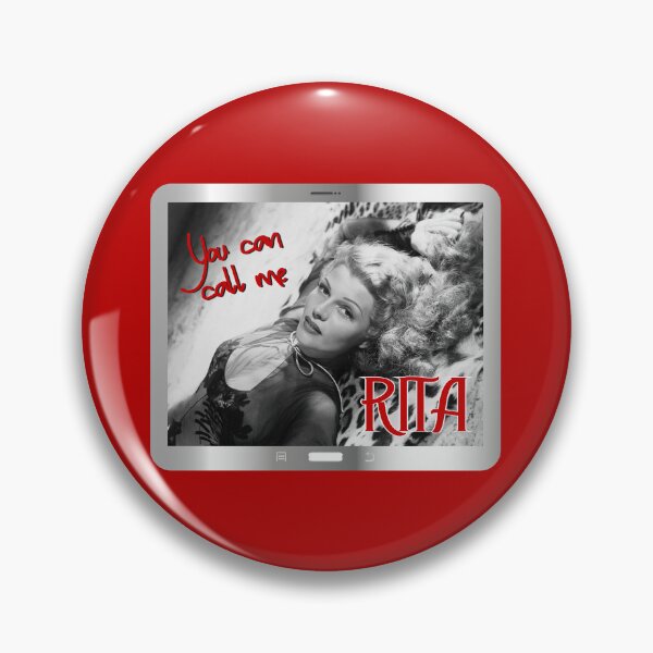 Item preview, You Can Call Me Rita (on Red) designed and sold by PawsitiveMum3.