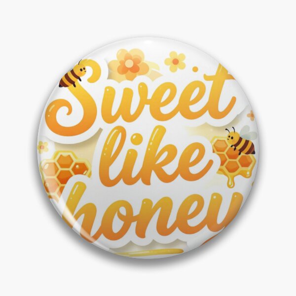 Item preview, Sweet Like Honey - Cute Bee and Honeycomb Graphic Illustration designed and sold by DoodleIntricate.