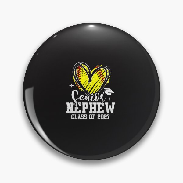 Item preview, Senior Nephew Class of 2027 Softball Heart Graduation Proud Family designed and sold by kiralynstration.