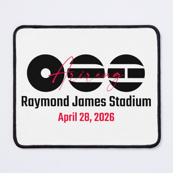 Item preview, BTS Arirang World Tour Raymond James Stadium D3 designed and sold by MochiNelly Designs.
