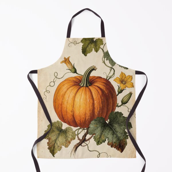 Item preview, Vintage Pumpkin Botanical Illustration - Antique Autumn Harvest Art designed and sold by Darlin8888.