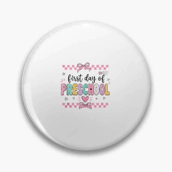 Item preview, First Day of Preschool Coquette Bow Cute Back to School Teacher Design designed and sold by kiralynstration.