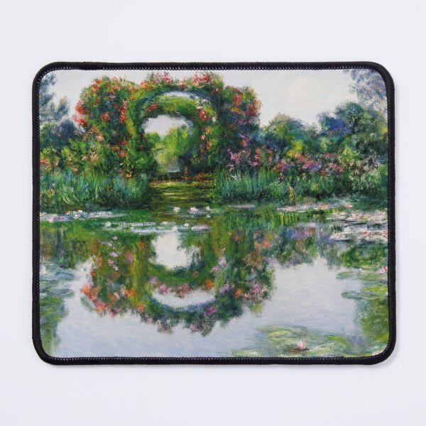 Item preview, Claude Monet Flowering Arches Giverny Garden Art Print designed and sold by TheSoulOfArt.