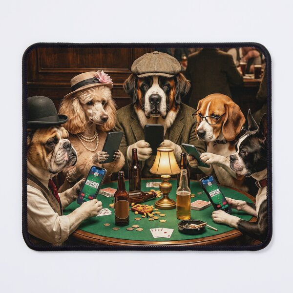Item preview, Dogs Playing Poker designed and sold by OlympicsMerch.