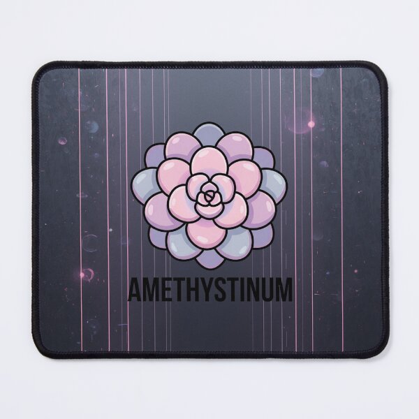 Item preview, Minimalist Amethystinum Succulent Geometric Vector Art designed and sold by GreenDivisionJP.