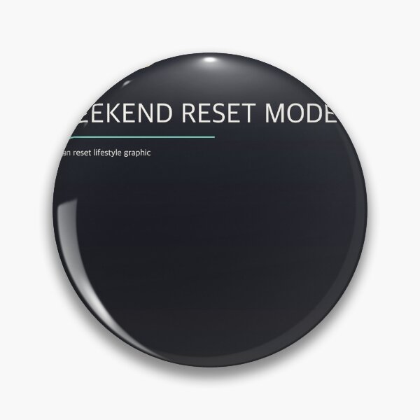 Item preview, Weekend Reset Mode Minimal Typography Quote designed and sold by radou88.