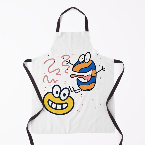 Item preview, Goofy Cartoon Friends – Fun Doodle Character Illustration designed and sold by Emianartstudio.