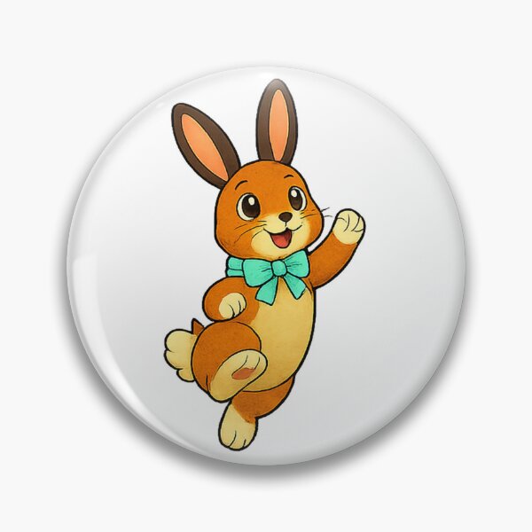 Item preview, Benni the rabbit hops designed and sold by BecauseYouCan.